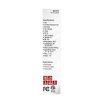 Satco 4W (40W Equivalent) T6.5 LED Filament Bulb, BA15d Base, 3000K, 90+ CRI, Dimmable, Wet Rated, Frost / Single (Box), alternate view [Satco-S21376|CUSTOM|4]