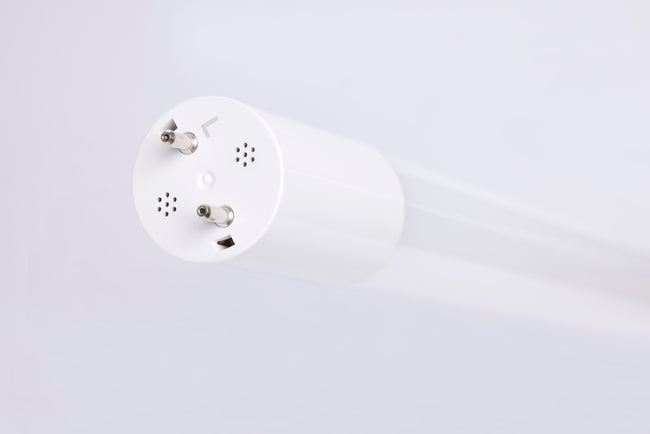 Satco 14W T8 LED Bulb, G13 Base, Selectable 3000K-6500K, 80+ CRI, Damp Rated, Sold in Cases of 25, Frost, alternate view [Satco-S21923|CUSTOM|4]