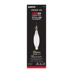 Satco 4W (40W Equivalent) BT38 LED Filament Bulb, E26 Medium Base, 2150K, 90+ CRI, Dimmable, Wet Rated, Clear with Clear Glass, alternate view [Satco-S22431|CUSTOM|2]