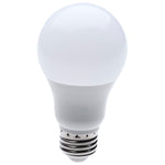 Satco 10W (60W Equivalent) A19 Standard LED Bulb, E26 Medium Base, 4000K, 90+ CRI, Damp Rated, Frost with Frost Glass, alternate view [Satco-S28562|CUSTOM|2]
