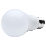 Satco 10W (60W Equivalent) A19 Standard LED Bulb, E26 Medium Base, 4000K, 90+ CRI, Damp Rated, Frost with Frost Glass, alternate view [Satco-S28562|CUSTOM|3]