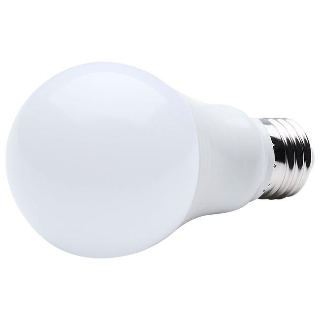 Satco 10W (60W Equivalent) A19 Standard LED Bulb, E26 Medium Base, 4000K, 90+ CRI, Damp Rated, Frost with Frost Glass, alternate view [Satco-S28562|CUSTOM|3]