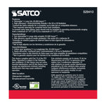 Satco 12.5W (75W Equivalent) PAR30SN LED Bulb, E26 Medium Base, 2700K, 90+ CRI, 25° Beam, Dimmable, Wet Rated, Clear, alternate view [Satco-S29410|CUSTOM|3]