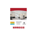 Satco LED Downlight Retrofit, 120V, 2 Pack, 4 Inch / 8.5 Watt, alternate view [Satco-S29598|CUSTOM|3]