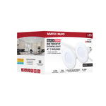 Satco LED Downlight Retrofit, 120V, 2 Pack, 4 Inch / 8.5 Watt, alternate view [Satco-S29598|CUSTOM|5]