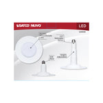 Satco LED Downlight Retrofit, 120V, 2 Pack, 5-6 Inch / 12 Watt, alternate view [Satco-S29599|CUSTOM|1]