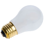 Satco 40W A15 Standard Incandescent Bulb, E26 Medium Base, C-9 Filament, 2700K, 100+ CRI, Dimmable, Frost / Single, alternate view [Satco-S3721|CUSTOM|2]