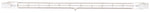 Satco 1500W T3 Halogen Bulb, R7s Base, 2900K, 100+ CRI, Damp Rated, Clear with Clear Glass, alternate view [Satco-S4169|CUSTOM|1]