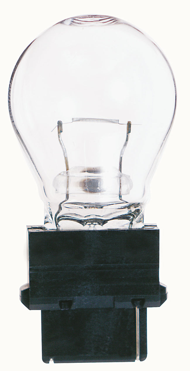 Satco 26.88W S8 Incandescent Bulb, W3x16q Base, Clear with Clear Glass, alternate view [Satco-S6964|CUSTOM|1]