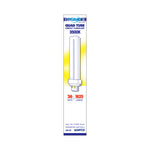 Satco 26W T4 CFL Bulb, G24q-3 Base, 3500K, 80+ CRI, Dimmable, White with White Glass, alternate view [Satco-S8339|CUSTOM|1]