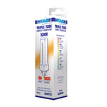 Satco 26W T4 CFL Bulb, GX24q-3 Base, 3000K, 80+ CRI, Dimmable, White with White Glass, alternate view [Satco-S8346|CUSTOM|3]