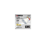 Satco 6.5W (50W Equivalent) MR16 Reflector LED Bulb, GU10 Base, 2700K, 90+ CRI, 40° Beam, Dimmable, Damp Rated, White with Array Glass, alternate view [Satco-S8588|CUSTOM|5]