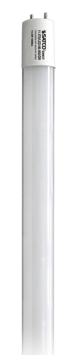 11.5 Watt (100 Watt Equivalent) G13 Medium Bi Pin T8 LED 5000k Light Bulb by Satco - Gloss White, 82 [Satco-S9937|MAIN]