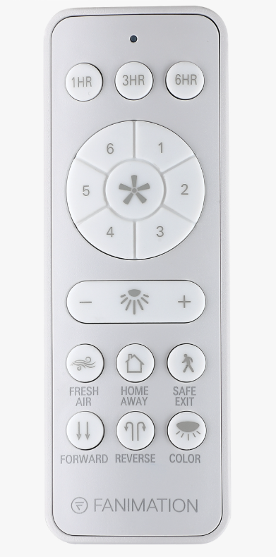 Fanimation TR360S Handheld Remote Control for Blitz (Brushed Nickel, 06-25+) & Pendry Max Ceiling Fans