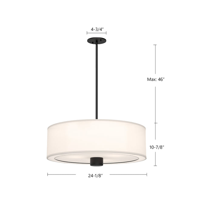 Theo 24" 3-Light Pendant - dimension drawing 1 [Alora-PD547924AGWL|CUSTOM|1]