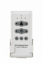 Fanimation TR500S handheld ceiling fan remote control, front view [Fanimation-TR500S|CUSTOM|2]