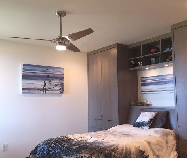 Modern Fan Co Torsion 62" Ceiling Fan - Damp Rated - photo (Torsion_306A.jpg) [Modern Fan Co-TOR-GW-62-WH-NL-001|CUSTOM|14]