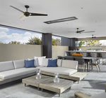 Modern Fan Co Torsion 52" Ceiling Fan - Damp Rated - photo (Torsion_307A.jpg) [Modern Fan Co-TOR-GW-52-WH-NL-001|CUSTOM|8]