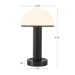Vienna LED Table Lamp - dimension drawing 2 [Alora-TL308305UBGO|CUSTOM|1]