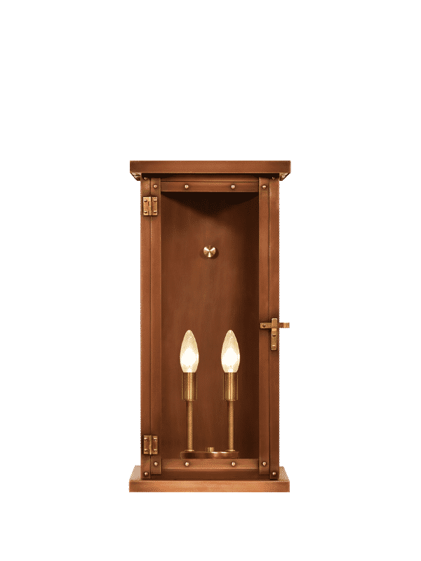Vieira Wall Lantern by The Coppersmith