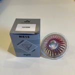 FQ Plus 50W MR16 Halogen Flood Bulb, 12V GU5.3, Open Face (No Glass) Dichroic Cool Beam, For Enclosed Fixtures