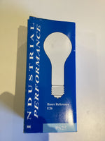 Industrial Performance 100W PS25 Incandescent Light Bulb, 130V E26 Medium Base, Inside Frost