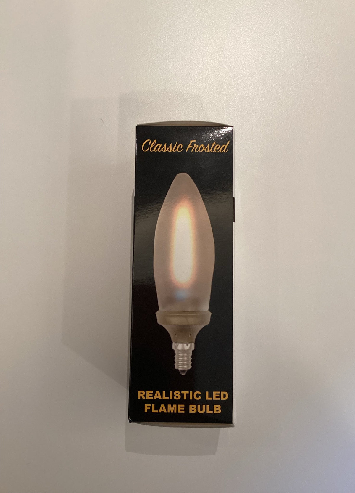 Classic Frost LED Flame Bulb by The Coppersmith