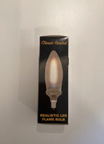 Classic Frost LED Flame Bulb by The Coppersmith