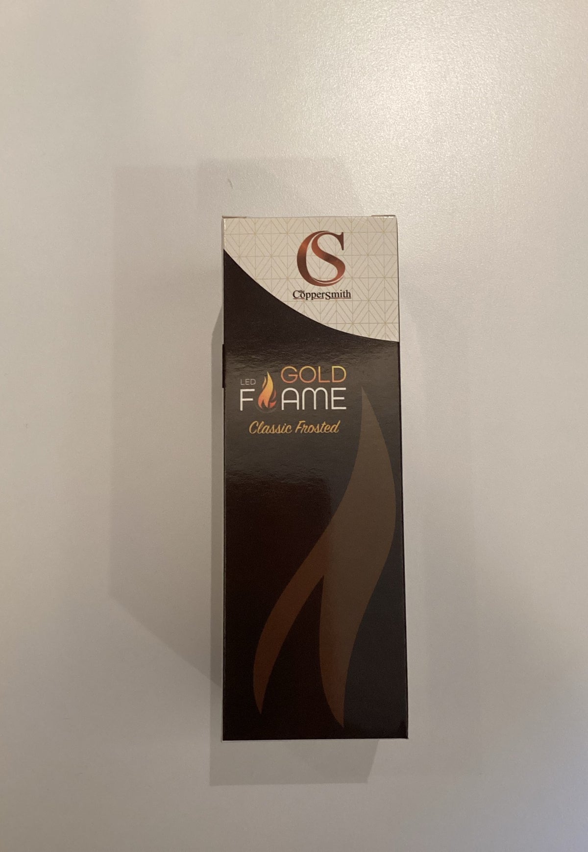 Classic Frost LED Flame Bulb by The Coppersmith