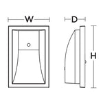 AFX Lighting-BWSW060822L50MVBK|ALT|1