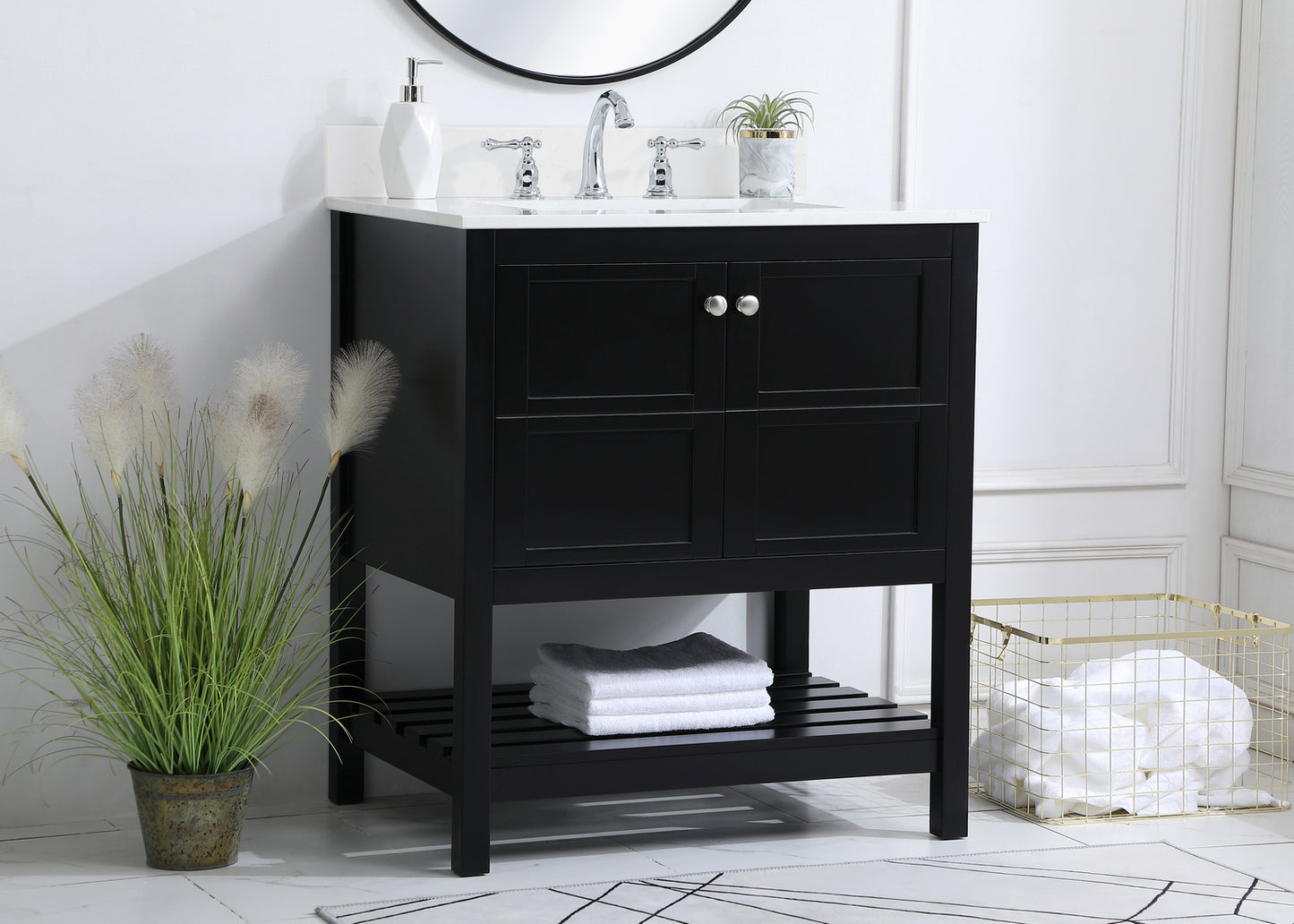 Elegant Lighting-VF16430BK-BS|ALT|2