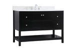 Elegant Lighting-VF16448BK-BS|ALT|1