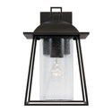 One Light Outdoor Wall Lantern from the Durham Collection in Oiled Bronze Finish by Capital Lighting (Final Sale)