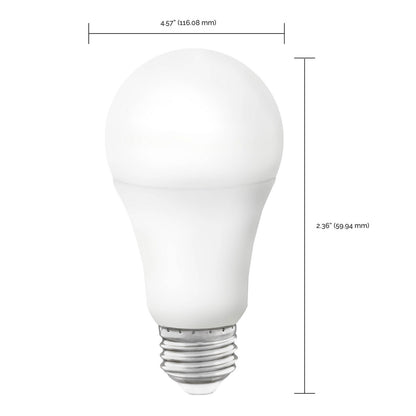 9.5 Watt (75 Watt Equivalent) E26 A19 120V LED 2700k Light Bulb by Satco