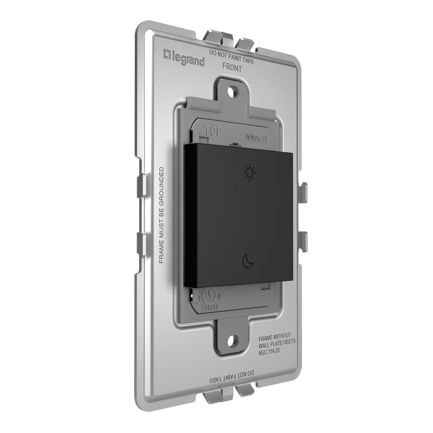 adorne Wireless Wake/Sleep Smart Switch with Netatmo by Legrand