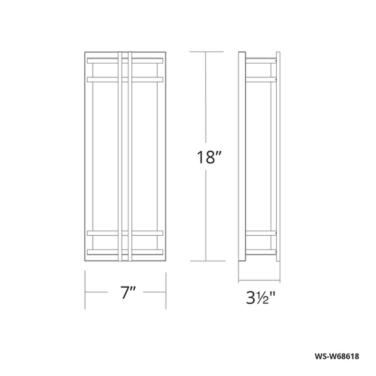 Modern Forms-WS-W68618-35-BK|ALT|1