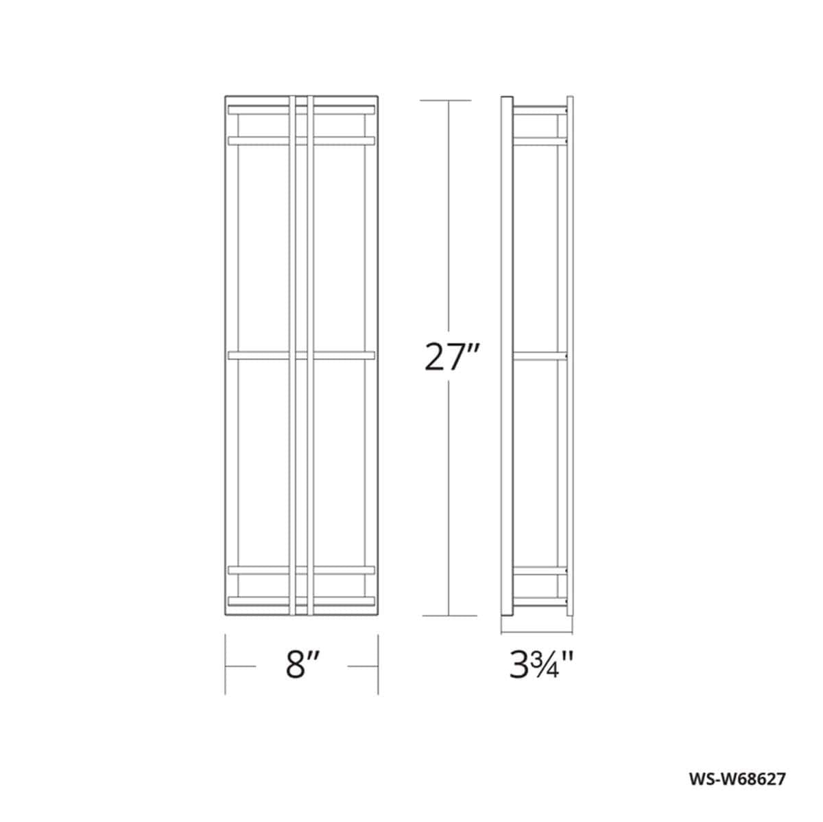 Modern Forms-WS-W68627-27-BK|ALT|1
