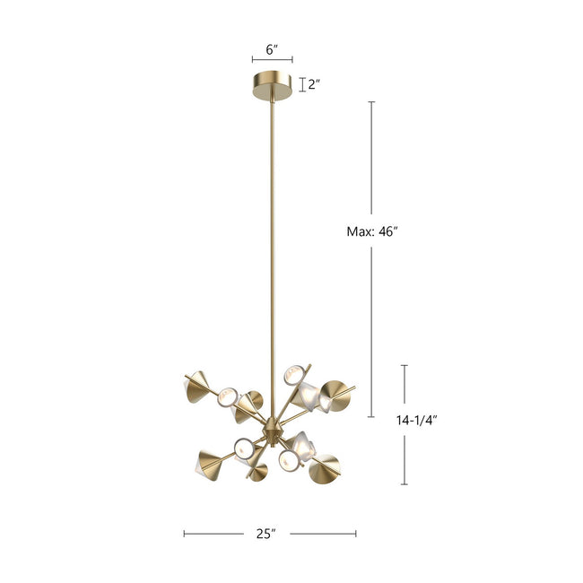 Kuzco Lighting-CH50825-BG|ALT|1