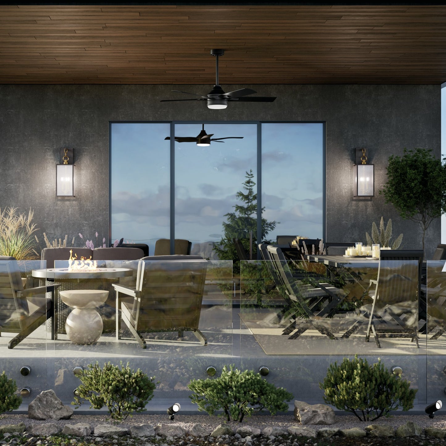 Lahden Wall Lantern by Kichler