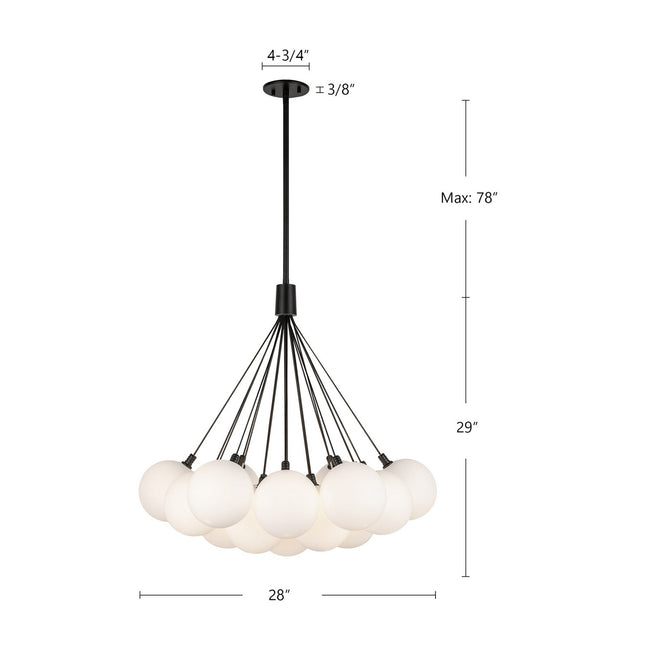 Kuzco Lighting-CH3128-BK/OP|ALT|3