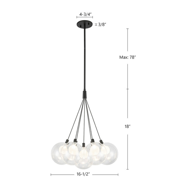 Kuzco Lighting-CH3117-BK|ALT|3