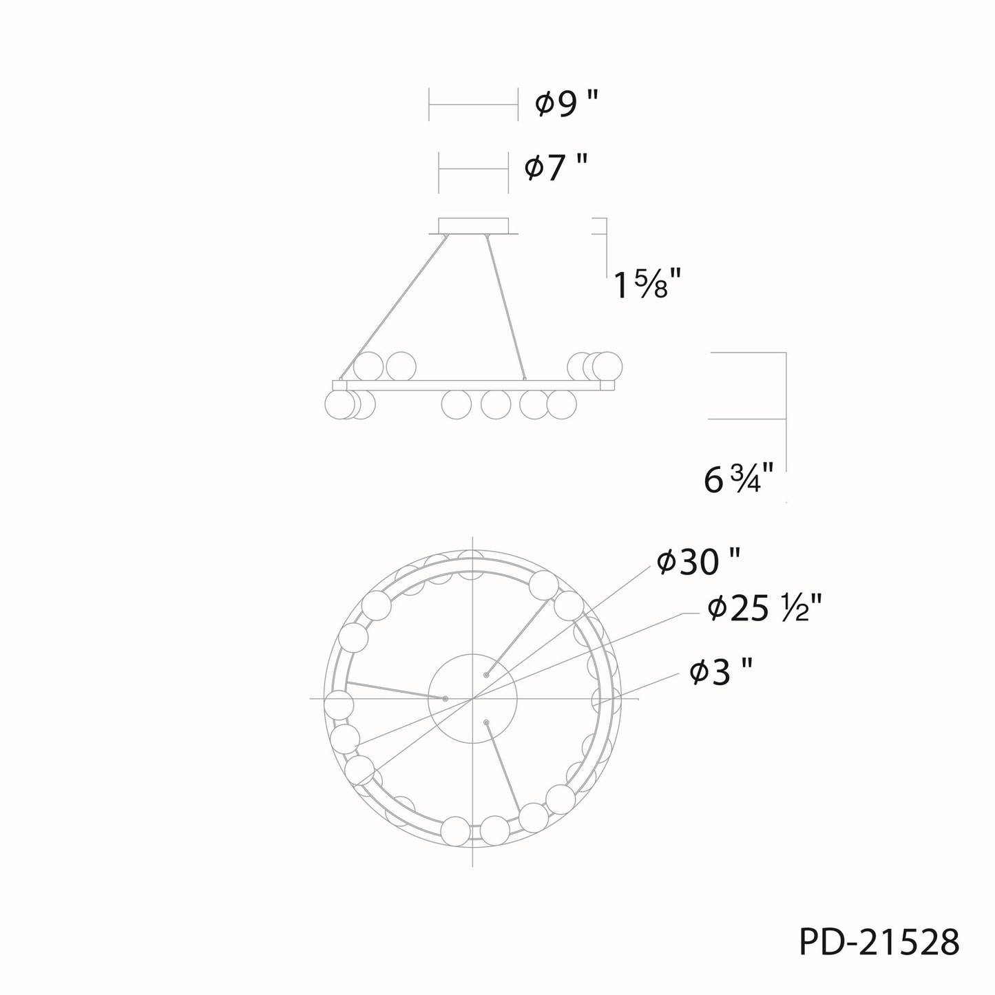 W.A.C. Lighting-PD-21528-27-BK|ALT|1