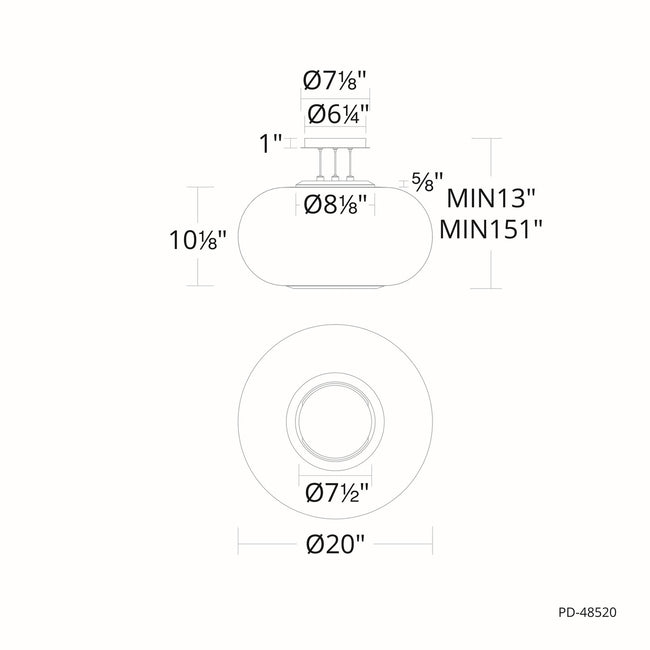 W.A.C. Lighting-PD-48520-40-BK|ALT|1
