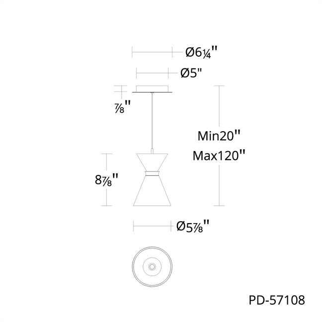 W.A.C. Lighting-PD-57108-35-AB/BK|ALT|1