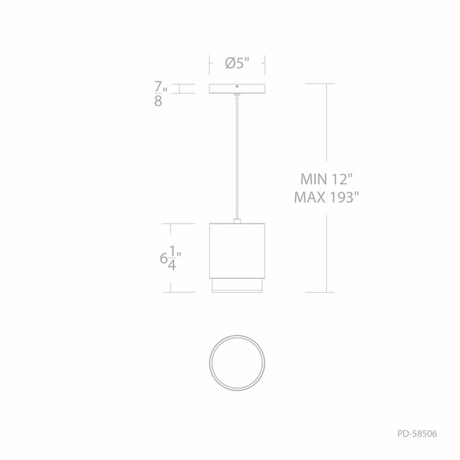 W.A.C. Lighting-PD-58506-27-WT|ALT|1
