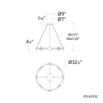 W.A.C. Lighting-PD-65532-27-AB|ALT|1