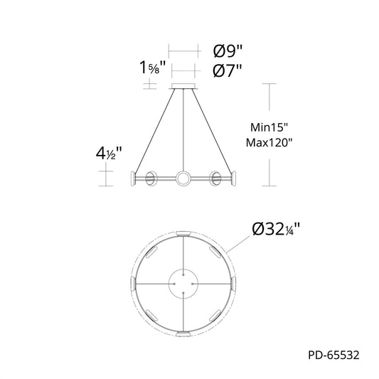 W.A.C. Lighting-PD-65532-40-BC|ALT|1