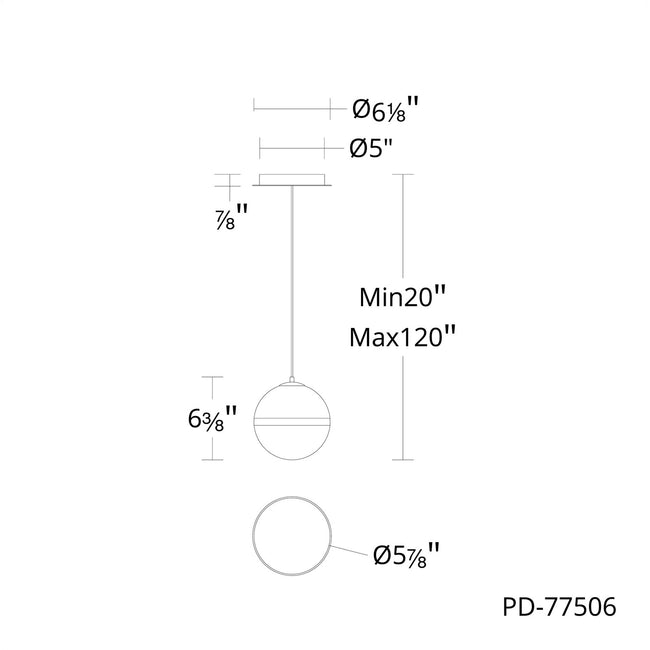 W.A.C. Lighting-PD-77506-40-BC|ALT|1