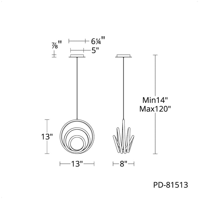 W.A.C. Lighting-PD-81513-27-AB|ALT|1