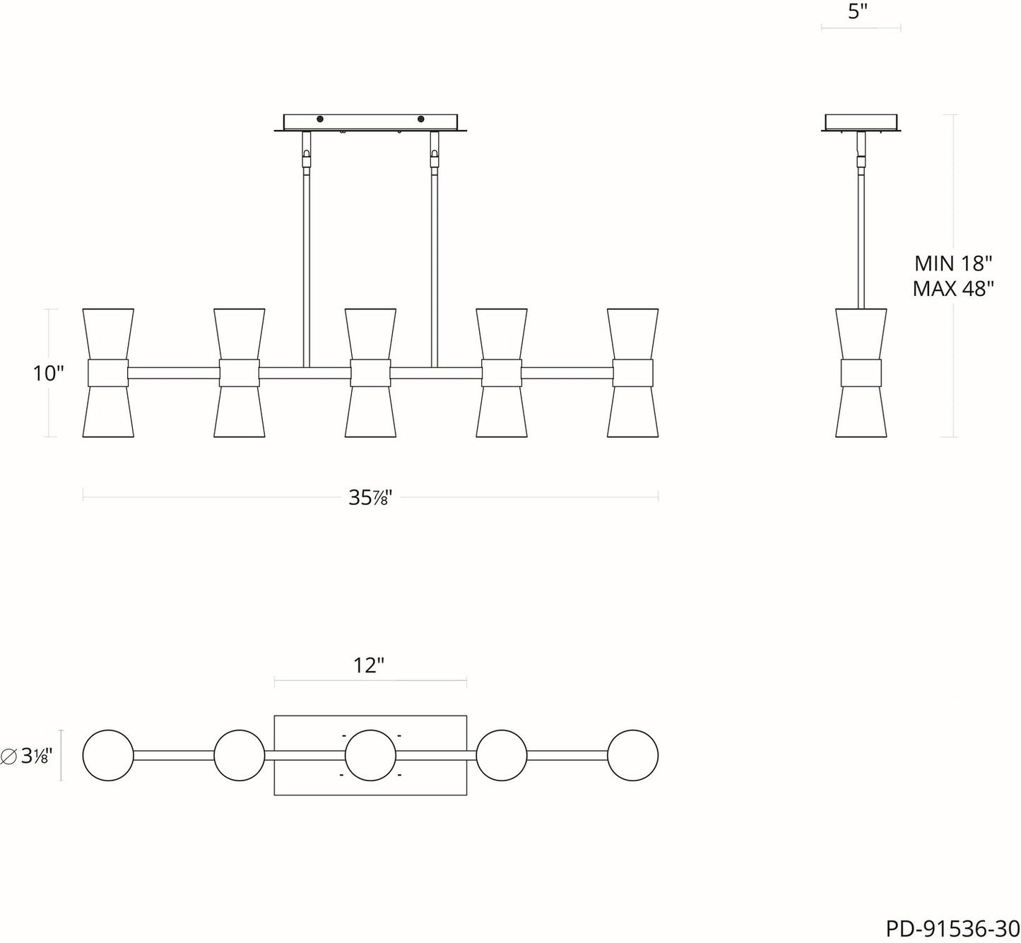 W.A.C. Lighting-PD-91536-35-BK|ALT|1